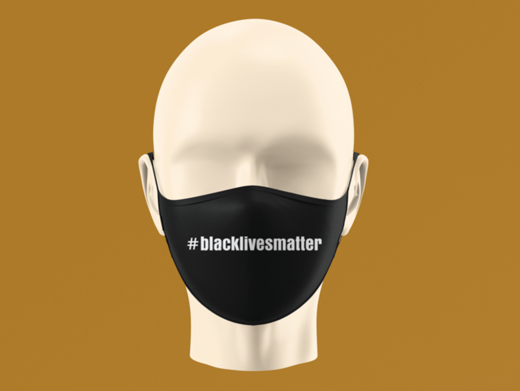 black lives matter custom face-mask